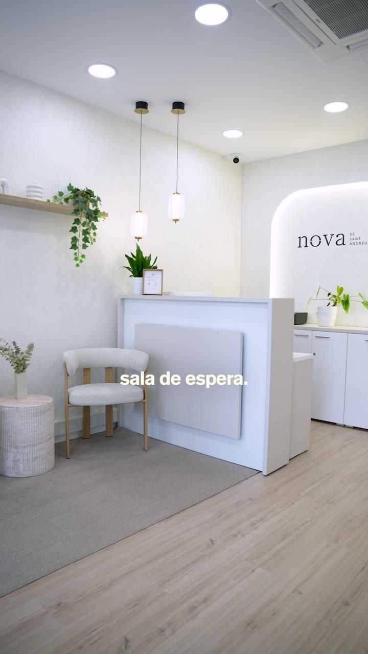Sala d’espera de la clínica Nova Dental